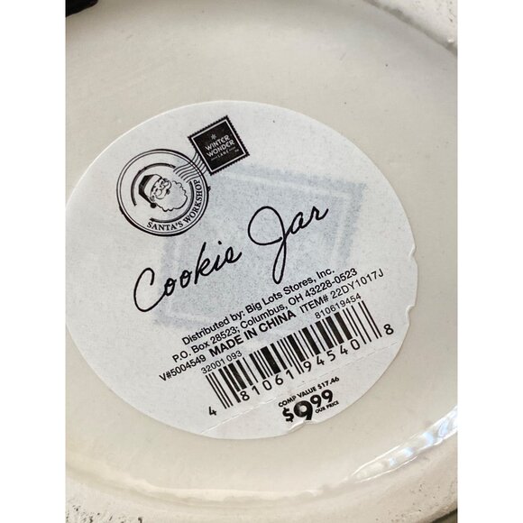 Winter Wonder Lane Penguin Ceramic Cookie Jar Christmas - Picture 11 of 11